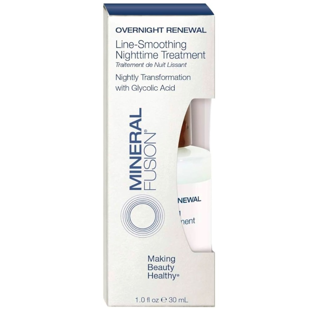Mineral Fusion Overnight Renewal Line Smoothing Nighttime Treatment 1 Fl oz